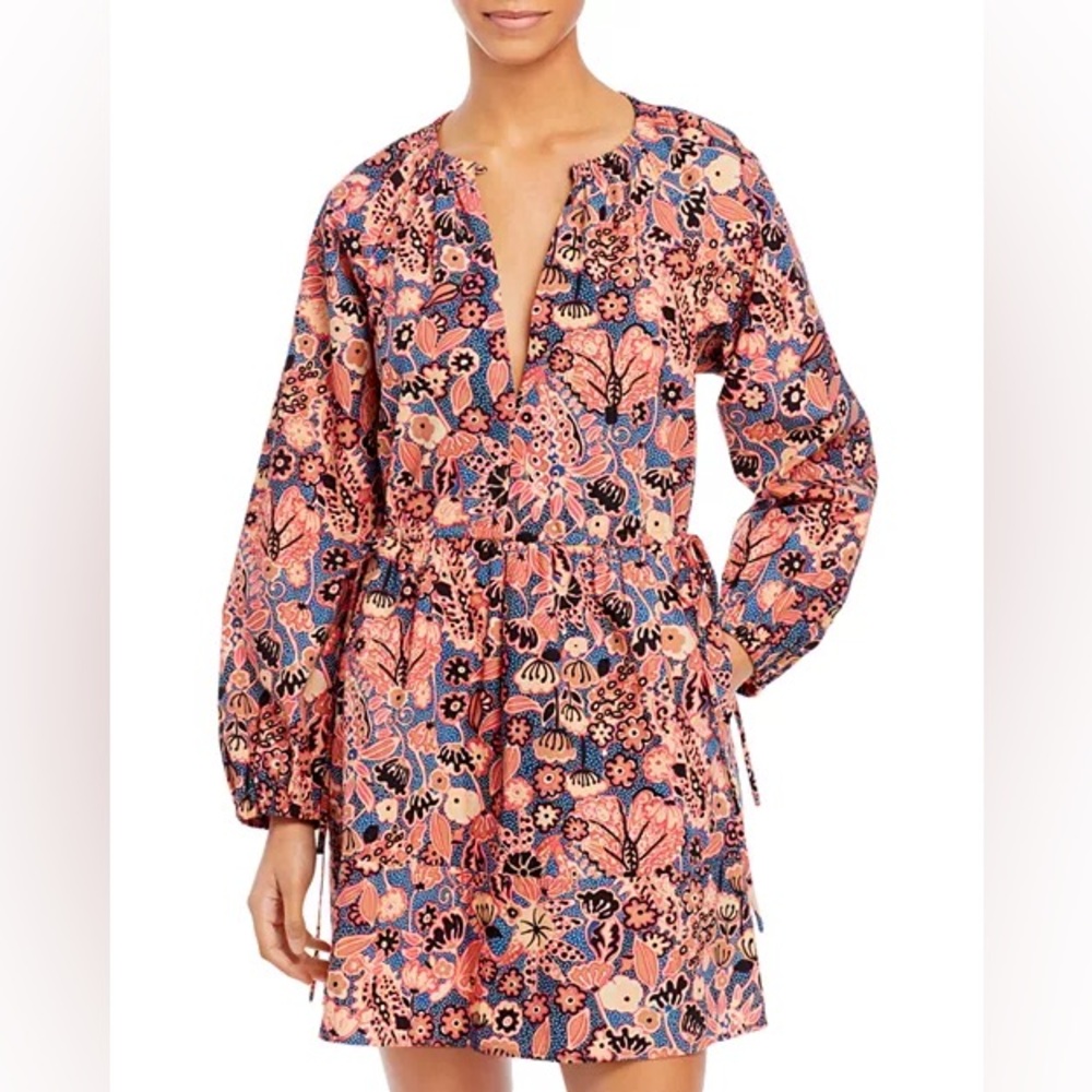 A.L.C. Vibrant Floral Patterned Dress